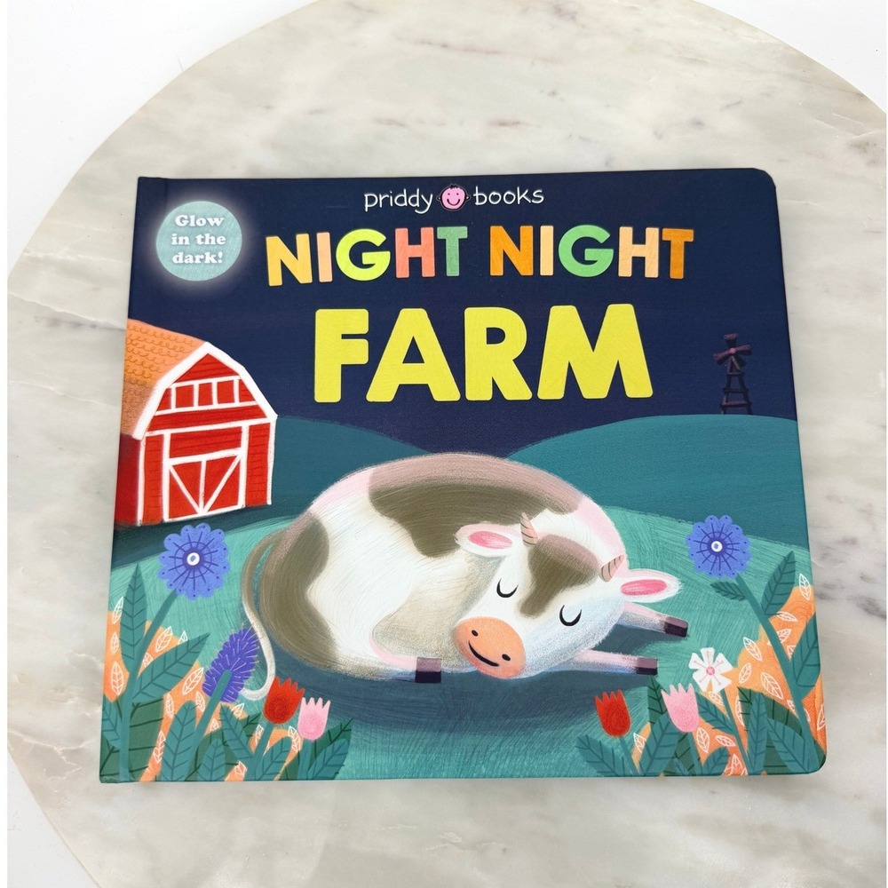 Night Night Farm Priddy Books Glow in the Dark Board Book Hannah Abbo